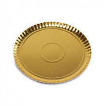 Guardini Paper trays gold set of 2 Easy Bake Ø 34 cm