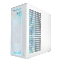 Case, ARCTIC, Xtender (White), MidiTower, Case product features Transparent panel, Not included, Colour White, ACPCC0001