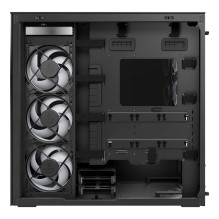 Case, ARCTIC, Xtender VG (Black), Case product features Transparent panel, Not included, Colour Black, ACPCC00016A