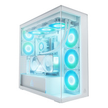 Case, ARCTIC, Xtender VG (White), Case product features Transparent panel, Not included, Colour White, ACPCC00017A