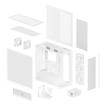 Case, ARCTIC, Xtender VG (White), Case product features Transparent panel, Not included, Colour White, ACPCC00017A