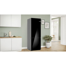 Bosch Serie 6 KGN49LBCF fridge-freezer Freestanding 440 L C Black