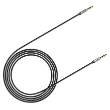 RETURNED ITEM Baseus Yiven M30 stereo audio cable AUX 3.5 mm male mini jack 1.5 m silver-black (CAM30-CS1)