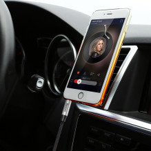 RETURNED ITEM Baseus Yiven M30 stereo audio cable AUX 3.5 mm male mini jack 1.5 m silver-black (CAM30-CS1)