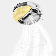 KARCHER RVC 3 Comfort baltas grindų valymo robotas su bazine stotimi