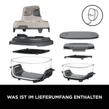 Ninja - Oven with air fryer function CRISPi 3.8L 1700W Transparent gray