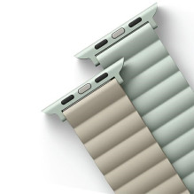 Uniq Revix Magnetic Strap for Apple Watch 38 / 40 / 41 mm - Beige Green