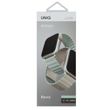 Uniq Revix Magnetic Strap for Apple Watch 38 / 40 / 41 mm - Beige Green