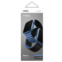 Uniq Revix Magnetic Strap for Apple Watch 42 / 44 / 45 / 49 mm - Blue-Black