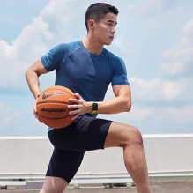 Uniq Revix Magnetic Strap for Apple Watch 42 / 44 / 45 / 49 mm - Black and Orange