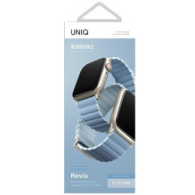 Uniq Revix Premium Magnetic Strap for Apple Watch 38 / 40 / 41mm - Blue and White