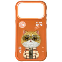 Nimmy Cool&amp;Cute 2.0 Cat Case for iPhone 17 Pro - Orange