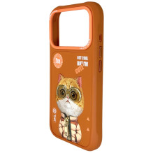 Nimmy Cool&amp;Cute 2.0 Cat Case for iPhone 17 Pro - Orange