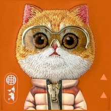 Nimmy Cool&amp;Cute 2.0 Cat Case for iPhone 17 Pro - Orange