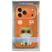 Nimmy Cool&amp;Cute 2.0 Cat Case for iPhone 17 Pro - Orange