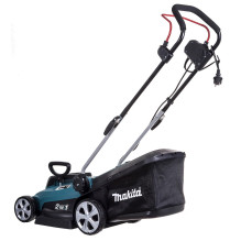 Makita ELM3320 vejapjovė, juoda, turkio spalvos, su kintamos srovės varikliu