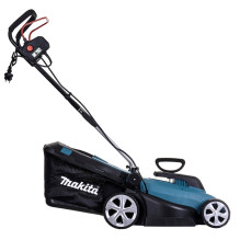 Makita ELM3320 vejapjovė, juoda, turkio spalvos, su kintamos srovės varikliu