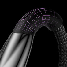 RETURNED ITEM Baseus Glimmer Series fast charging cable USB-A - USB-C 100W 480Mbps 1m blue