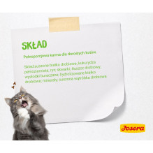 Katinų maistas - Josera SensiCat Suaugusiųjų Sausas Maistas 2 kg Kepenys 33% Baltymų