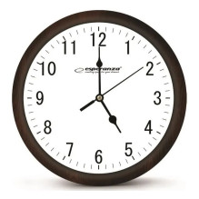 Esperanza Los Angeles Mechanical clock Round Black, White