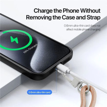 Dux Ducis Universal DUX DUCIS Plaz - cross-body phone strap - amber Amber