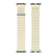 Dux Ducis Apple Watch 42 / 44 / 45 / 46 / 49MM YE Nylon Braided Loop Wrist Strap Starlight