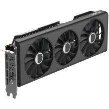 „XFX AMD RX-7700XT QICK319 BLACK“ 12 GB GDDR6 192 bitų, 2599 MHz / 18 Gbps, 3x DP, 1x HDMI, 3 ventiliatoriai, 2 lizdai