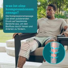 HoMedics SR-CMXK10HBND Modulair Compression System Knee Wrap