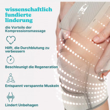 HoMedics SR-CMXK10HBND Modulair Compression System Knee Wrap