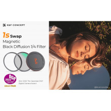 Camera Filter - KF Concept Nano-X MRC Black Mist 1/4 72mm Magnetic