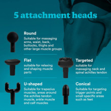 „Homedics PGM-150-EU“ fizinis masažo pistoletas