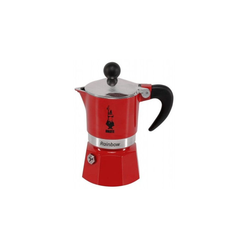 Bialetti Rainbow 1 Cup Red
