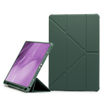 Dėklas Reach Origami Apple iPad 10.9 2022 / iPad 11 2025 tamsiai žalias