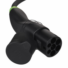 „Green Cell EVKABGC02“ elektromobilių įkrovimo kabelis, juodas, 2 tipo, 3, 7 m