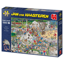 Dėlionė - Jumbo Jan van Haasteren Der Tiergarten 1000 dalių