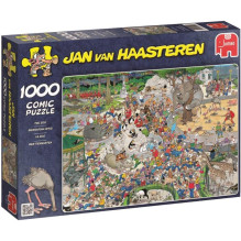 Dėlionė - Jumbo Jan van Haasteren Der Tiergarten 1000 dalių