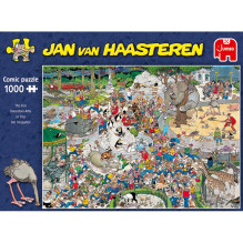 Dėlionė - Jumbo Jan van Haasteren Der Tiergarten 1000 dalių