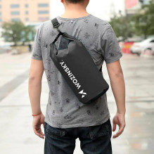 Wozinsky WWK-30 waterproof bag for 30l sup kayak - black