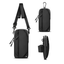 Wozinsky WSDB-B armband phone bag for running - black