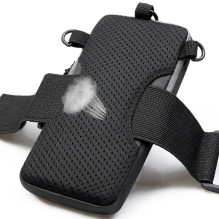 Wozinsky WSDB-B armband phone bag for running - black