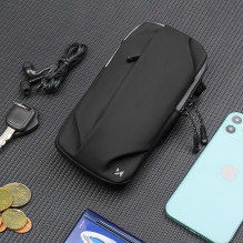 Wozinsky WSDB-B armband phone bag for running - black