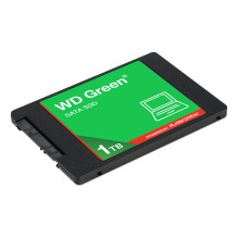 SSD, SANDISK, Green, POWERED BY SANDISK, 1000 GB, Serial ATA III, Read speed 545 MB / s, 2.5", WDS100T5G0A-00CPT0