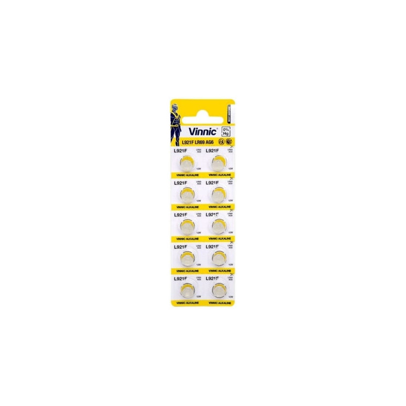 Vinnic AG6-10BB 10-pack Blister