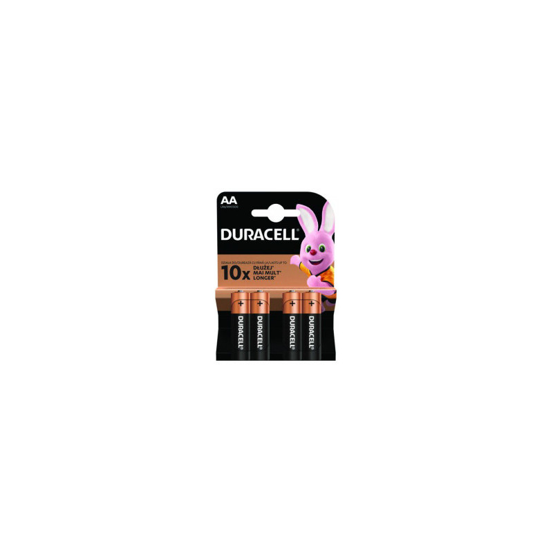 Baterijas Duracell Base AA 4 pack 1.5V