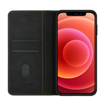 Evelatus Apple iPhone 12 / 12 Pro Book Case Folio Black