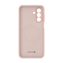 Evelatus Samsung Galaxy A17 Premium Magnetic Soft Touch Silicone Case Pink Sand
