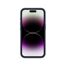 Evelatus Apple iPhone 16e Premium Magnetic Soft Touch Silicone Case Dark Blue