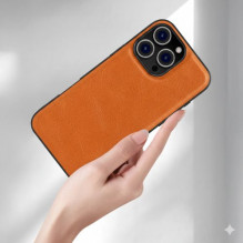 Dėklas X-Level "Earl III Collection" skirtas Apple iPhone 17 oranžinis