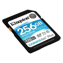 Kingston SDXC 256GB Canvas Go Plus 170R C10 UHS-I U3 V30
