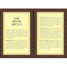 Kortų Rinkinys - Rockpool Mystic Psyche Tarot 78 Kortų Instrukcijų Knygelė